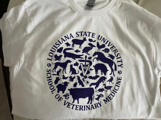 LSU School of Veterinarian Shirt