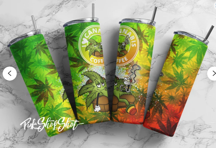 Cannabis Coffee Tumbler