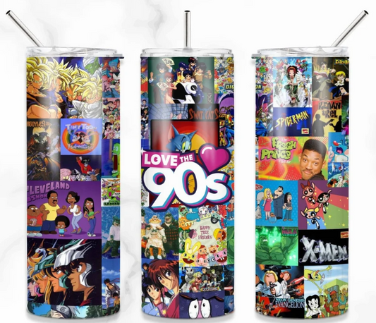 Love the 90's Tumbler