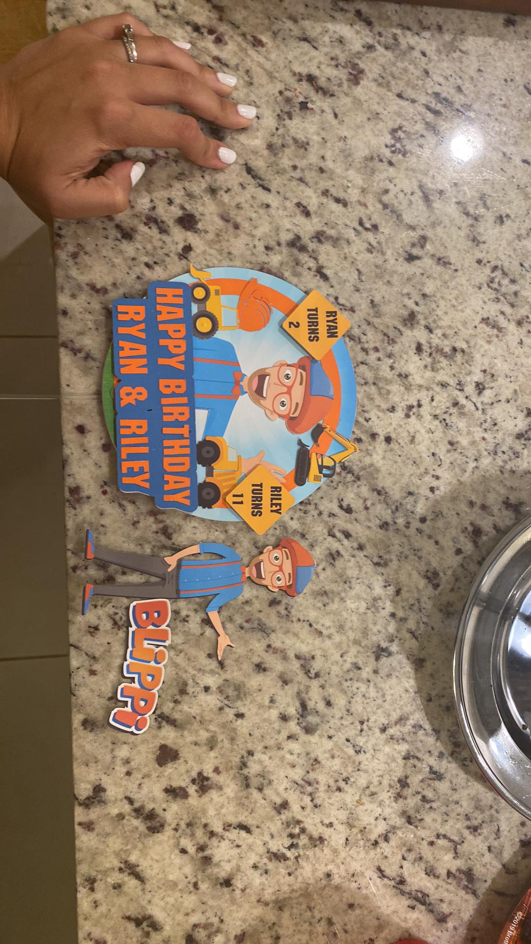 Blippi Cake Topper