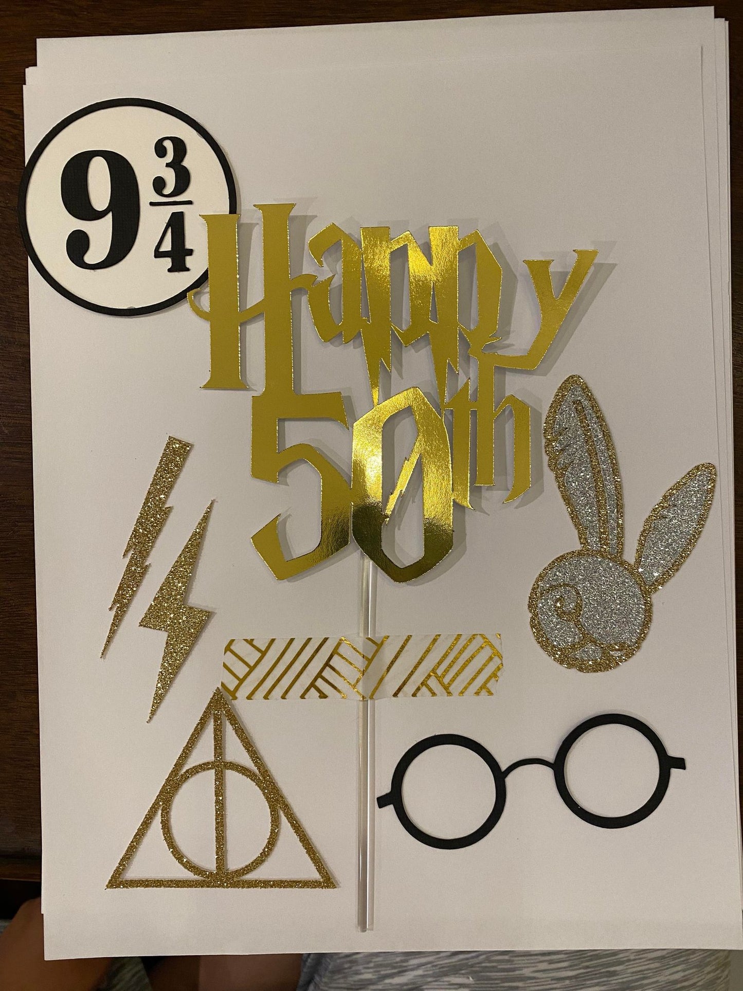 Harry Potter Cake Topper Set