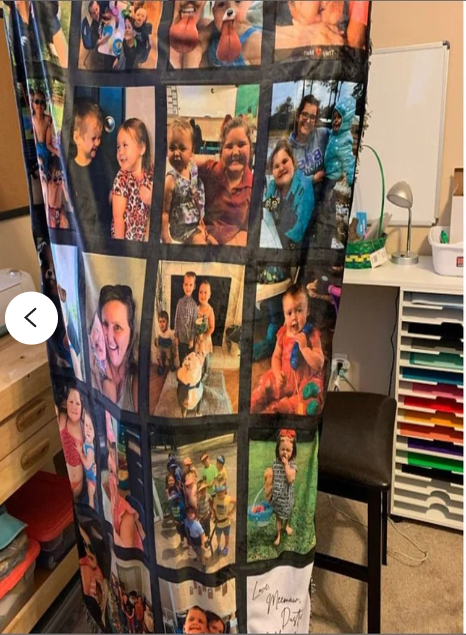 Custom 20 panel Photo Blanket