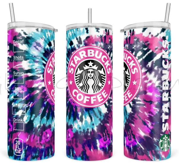 Starbucks Tie-Die Tumbler