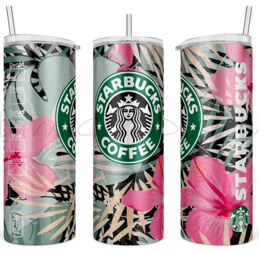 Starbucks Floral Tumbler