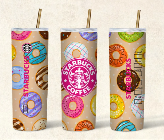 Starbucks Donuts Tumbler