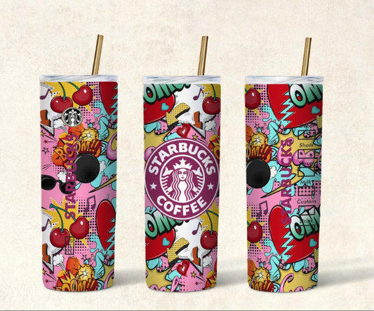 Starbucks Pop Art Tumbler